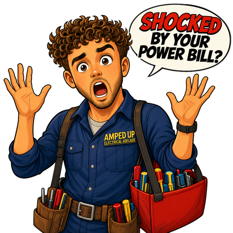Amped Up Electrical Adelaide logo